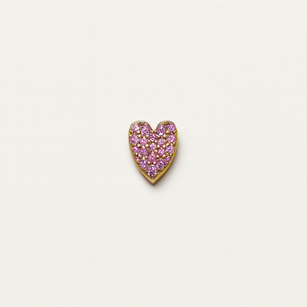 PINK HEART CHARM