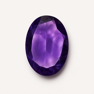 FEBRUARY BIRTHSTONE AMETHYST CHARM