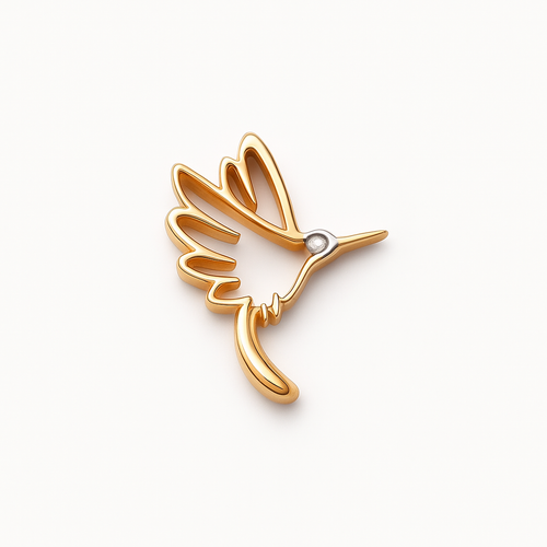 HUMMINGBIRD CHARM