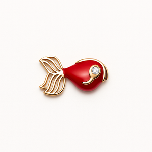 RED FISH CHARM