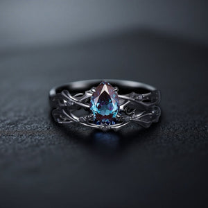 Black Stone Ring