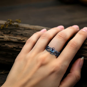 Black Stone Ring