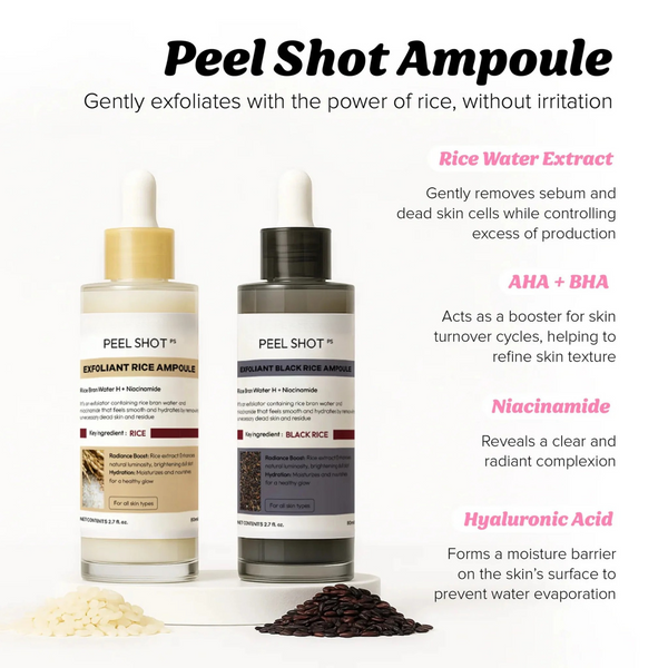 Brightening Rice Ampoule Set