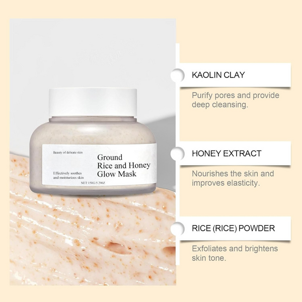 Purifying Rice & Honey Mud Mask