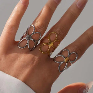 Flower Statement Ring