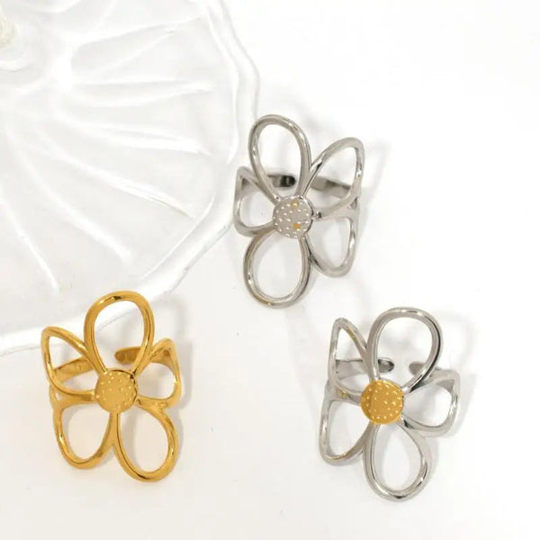 Flower Statement Ring