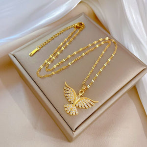 Aurora Wings Necklace