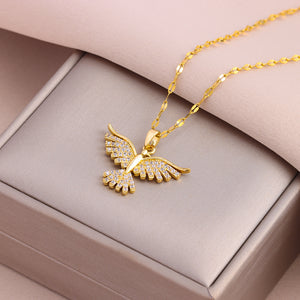 Aurora Wings Necklace